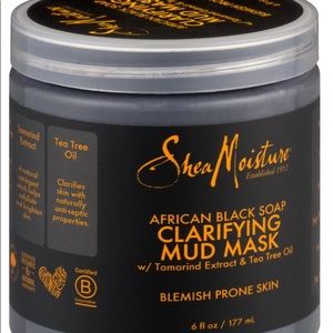 Shea mud mask African black soap